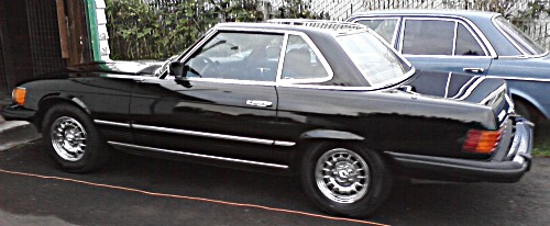 Mercedes Benz 2 door convertible